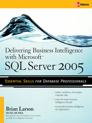 cover image of Delivering Business Intelligence with Microsoft SQL Server 2005